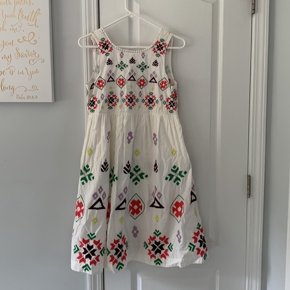 Anthropologie Embroidered Mini‎ Dress, XS cut out back - Picture 7 of 16